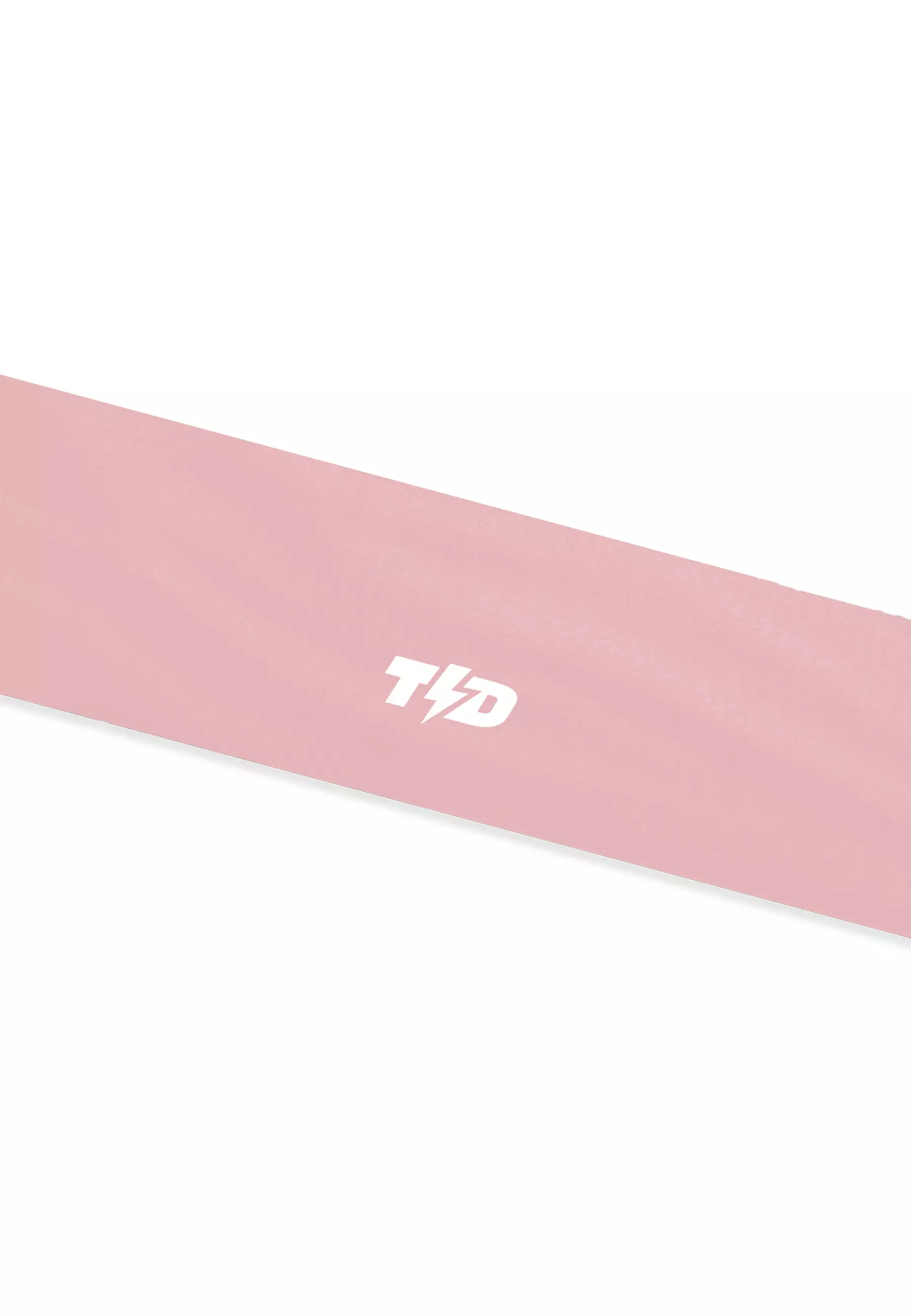 ABA18 Sweatband Headband Padel Tennis Lari Anti Bau drifit super stretch baby pink Tdbolt
