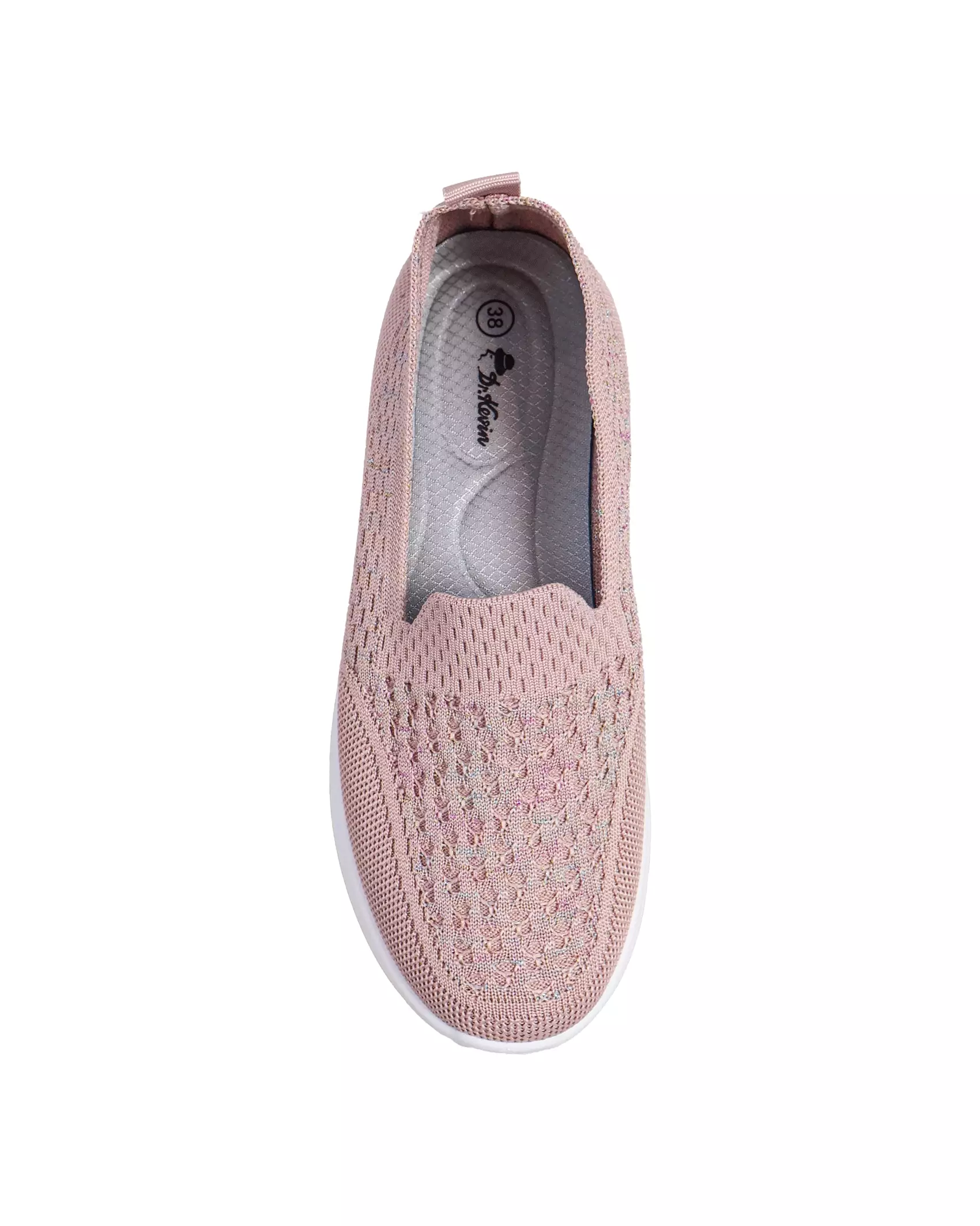 Dr. Kevin Sepatu Olahraga Sport Wanita Sneakers Rajut Slip On 559-013