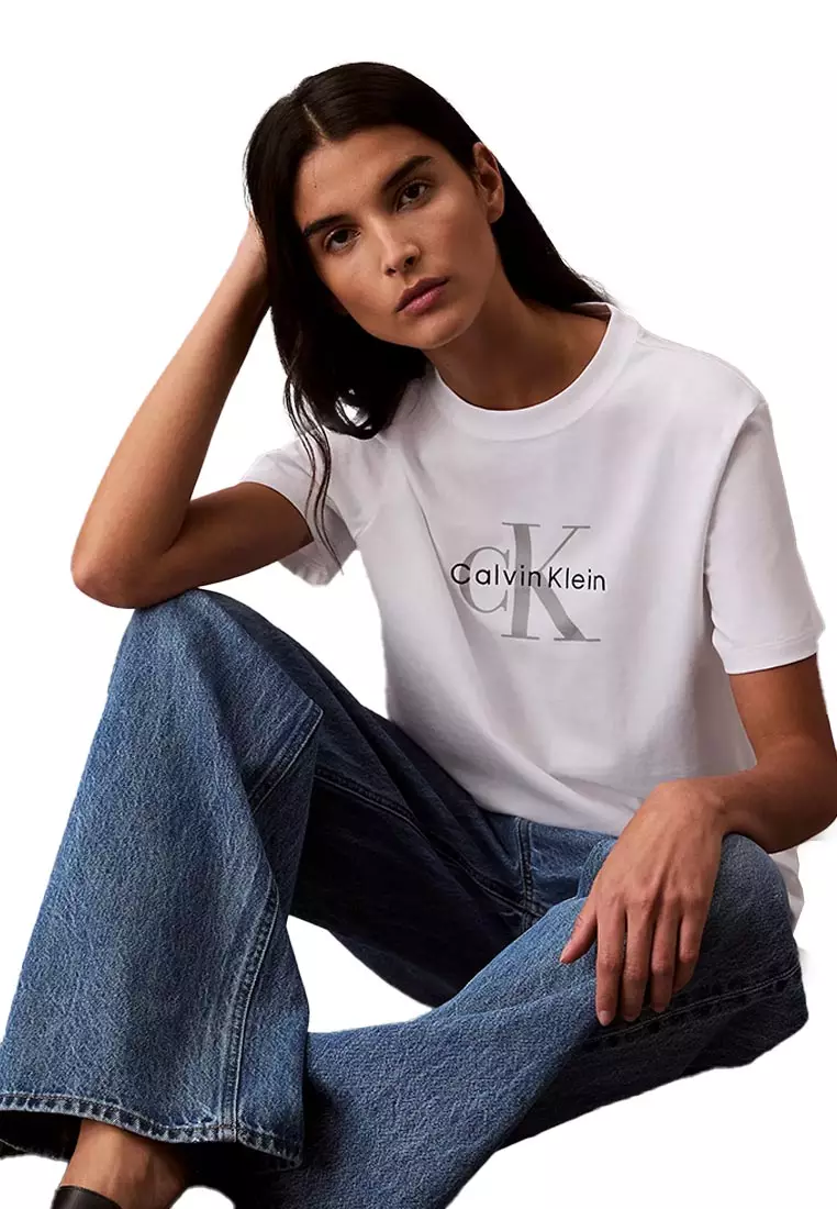 CKJ T-Shirts White