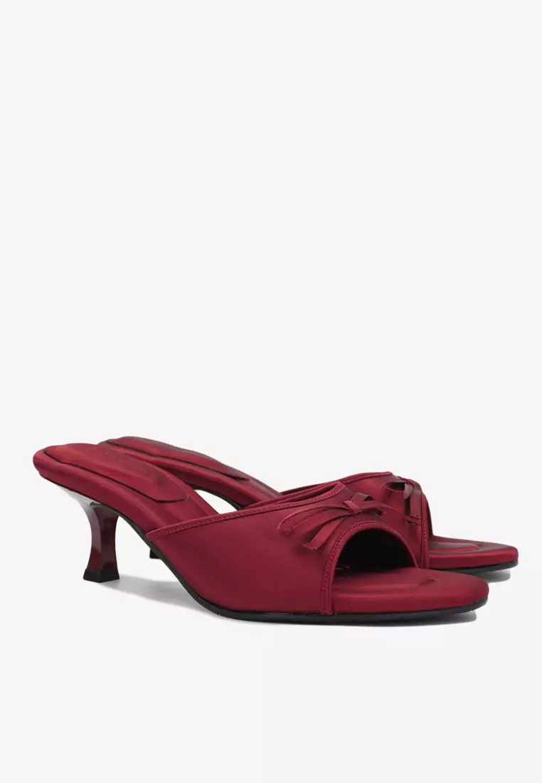 Dr Cardin Women Lush Eve 2-inch Heels | Satin | Suede L-RNZ-9339