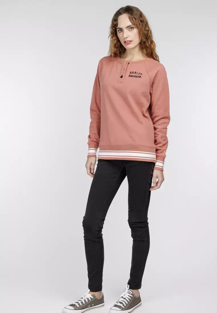 Harley-Davidson Race Her Crewneck Pullover
