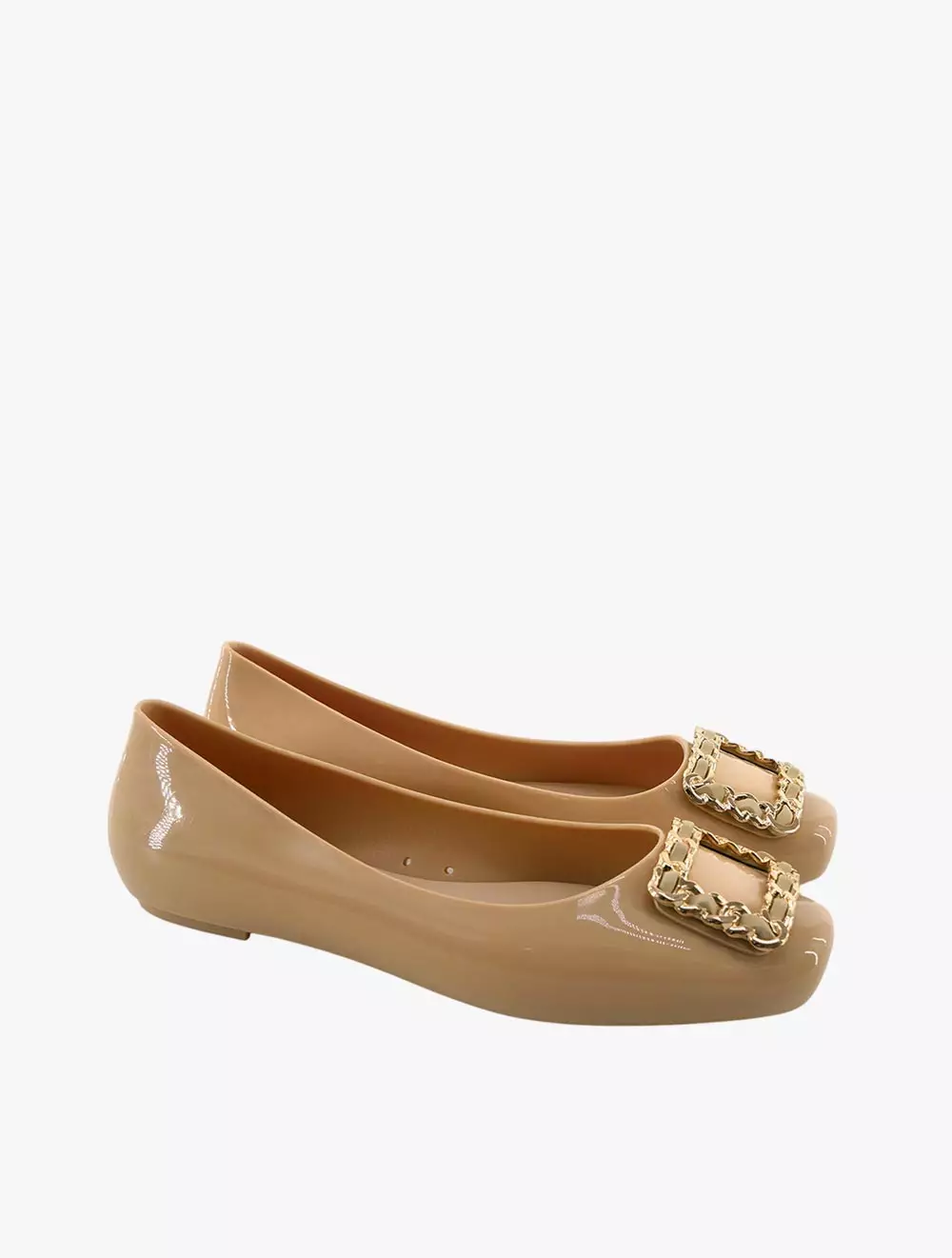 Payless Chrissie Womens Ludina Jelly Flats - Nude_15