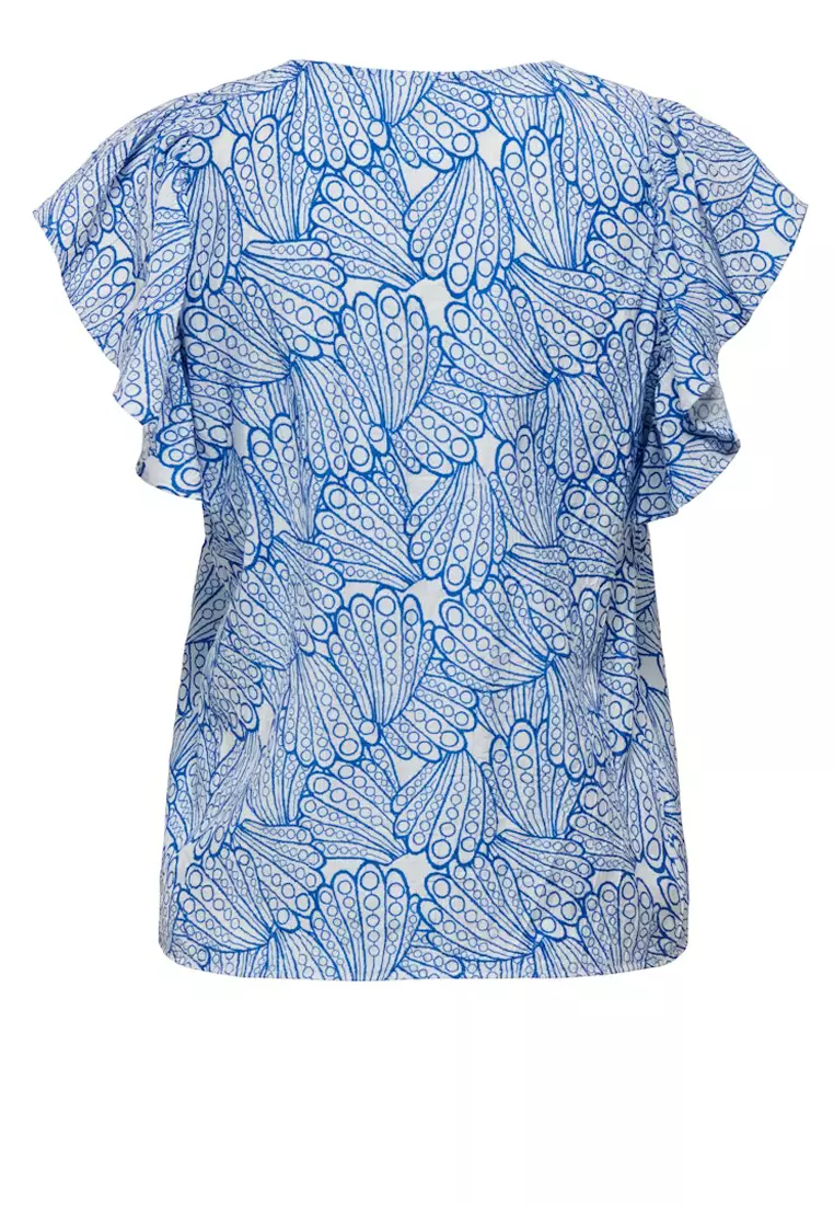 Jolly Short Sleeve V-Neck Top