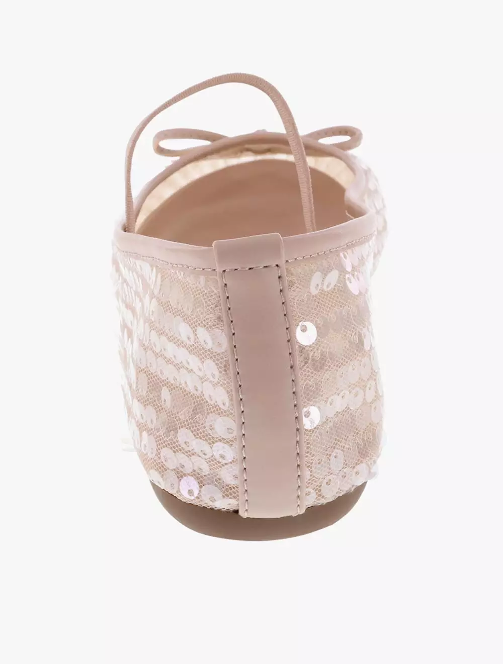 Payless Fioni Women Mesh Elle Sequin Flats - Nude_15
