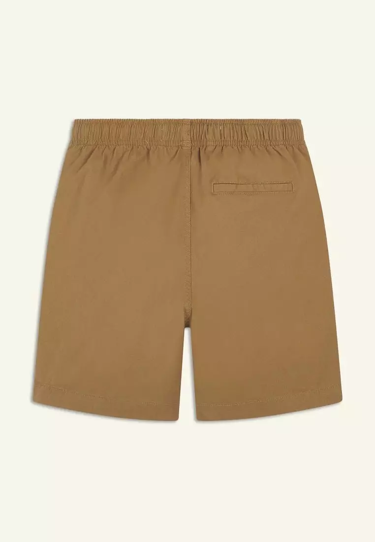 Twill Jogger Shorts -- 7-inch inseam