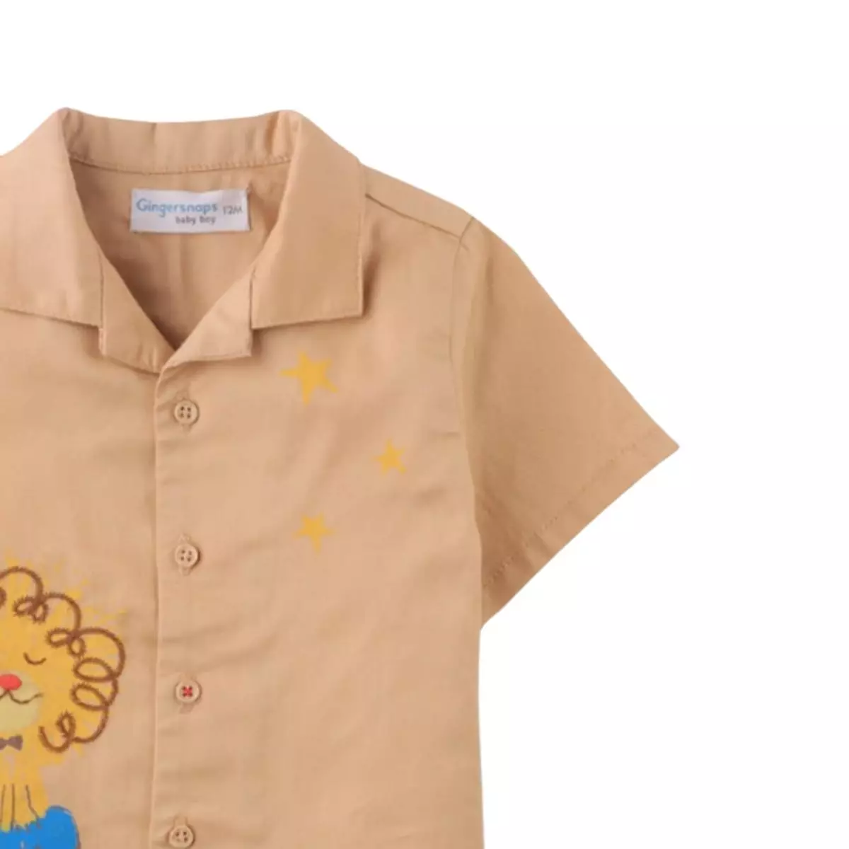 Gingersnaps Baby Coney Island Woven Btndown - Kemeja Bayi Laki-laki