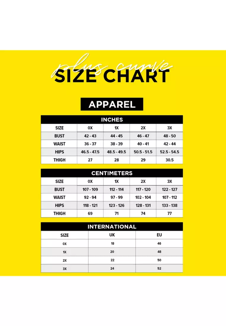 Forever 21 dress size chart clearance