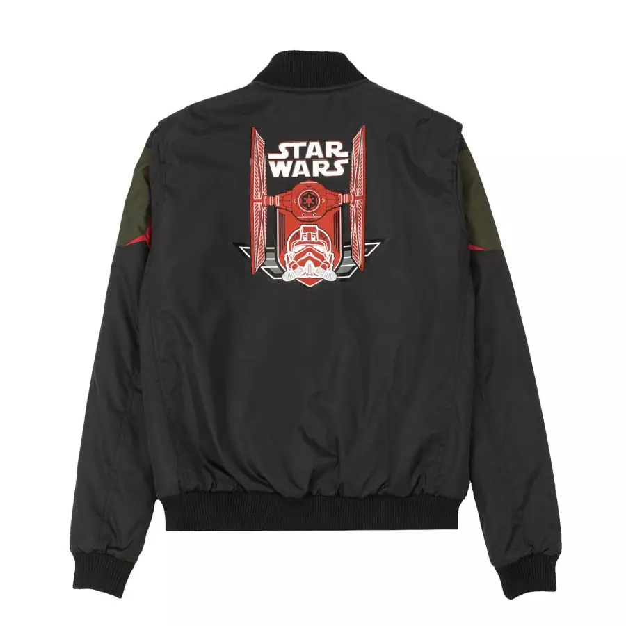 Kalibre Jaket Bomber Star Wars Black-Army 970501