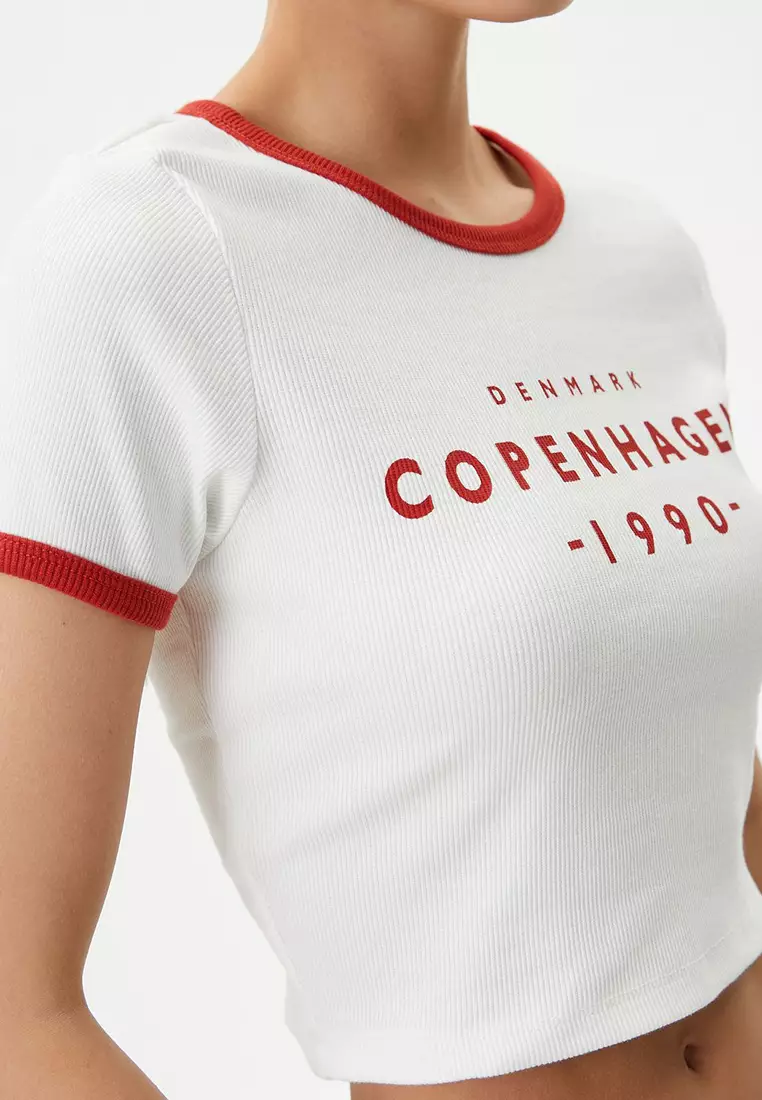 College Crop T-Shirt