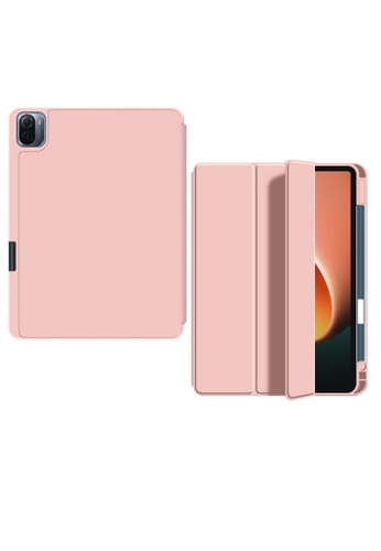 MobileHub pink Xiaomi Pad 5 Pro Smart Case Cover with Pen Holder Mipad 5 Pro Mi Pad 5 Pro F0B04ESFCCED7AGS_1