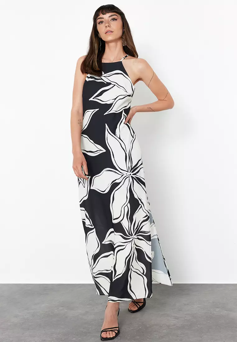 Slit Maxi Dress