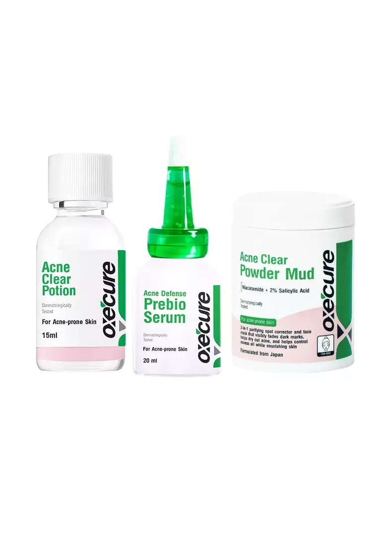 Buy Oxecure OXECURE Fade & Control Trio (Acne Clear Potion 15ml