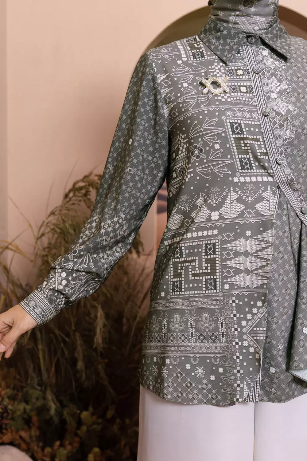 Klamby - Senggala Shirt Seagrass Twill