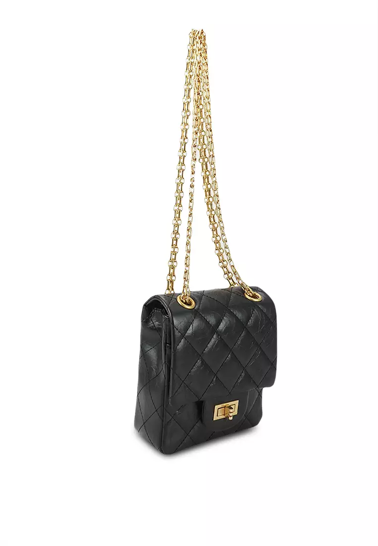 Chanel Small Hobo Bag, Black Lambskin Leather, Gold Hardware, Preowned in  Box MA001 - Julia Rose Boston