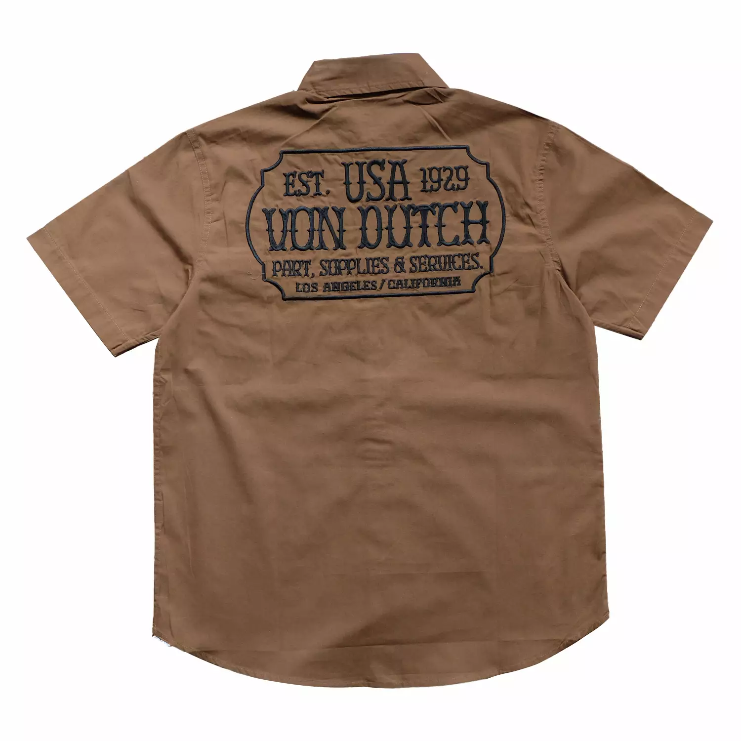 Jual VON DUTCH Von Dutch Workshirt 0808 Brown Original 2024 ZALORA