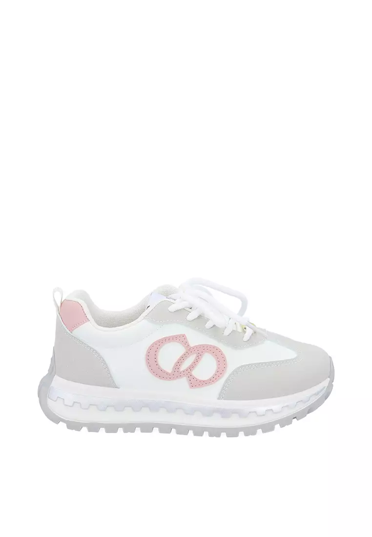 Taupe  Elena Academia Platform Sneakers