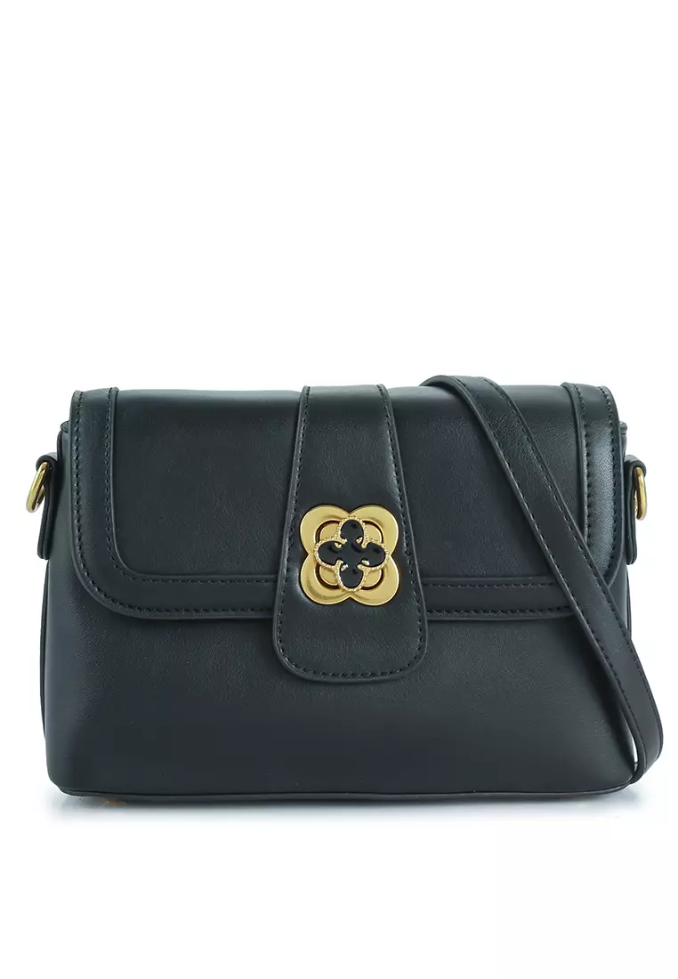 Buy Carlton London Flower Lock Crossbody Bag 2024 Online ZALORA