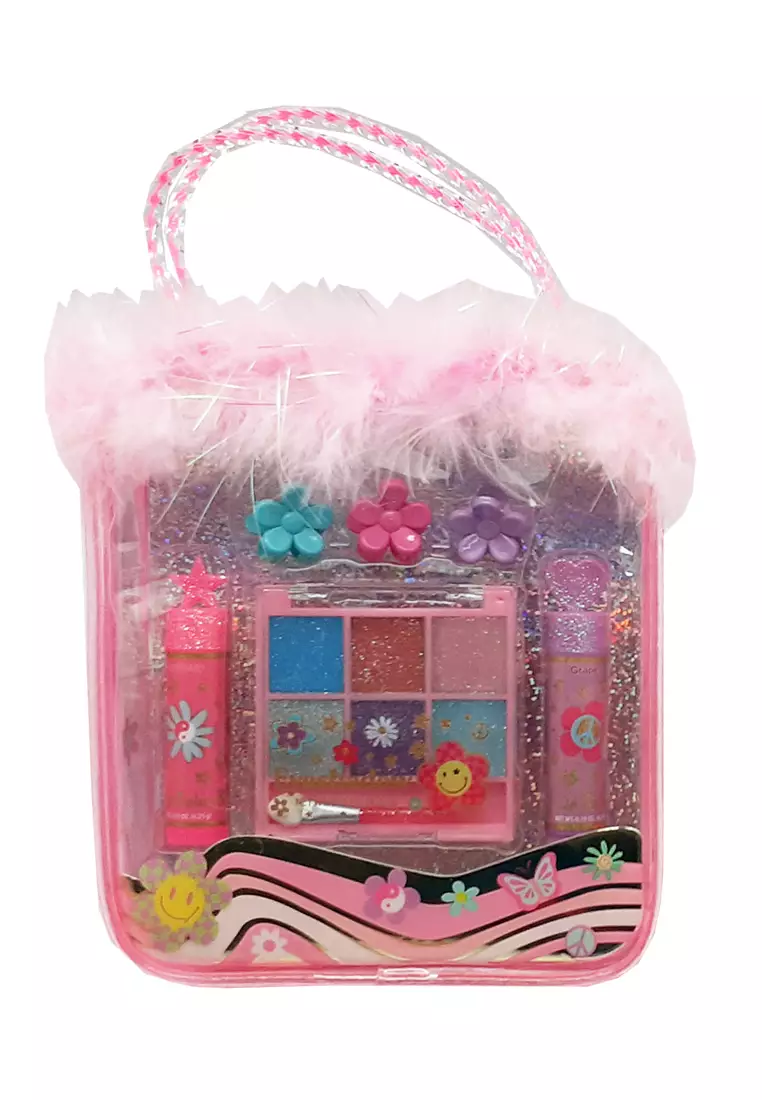 Buy Hot Focus Hot Focus Fancy Beauty Bag Groovy Flower Cosmetic (143GF ...