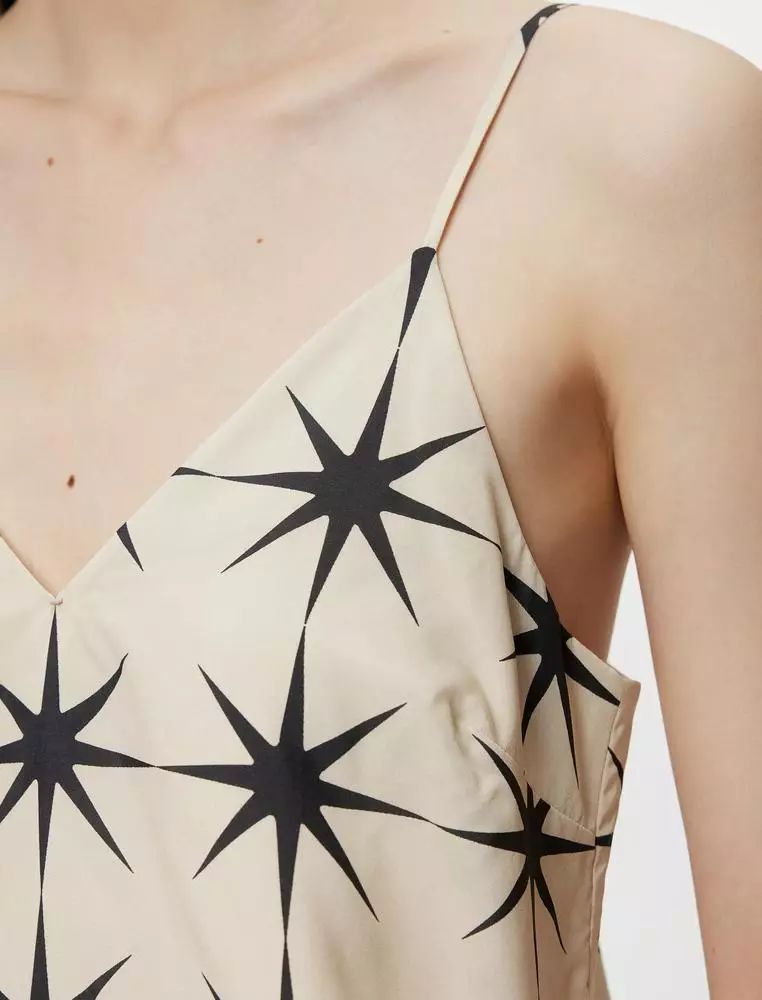 JNBY Women's Star Print Strapless Vest