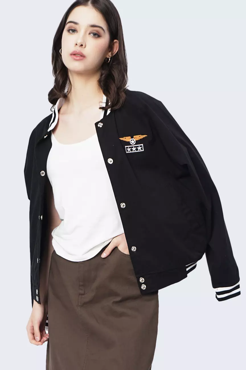 Jaket Wanita Naomi Black