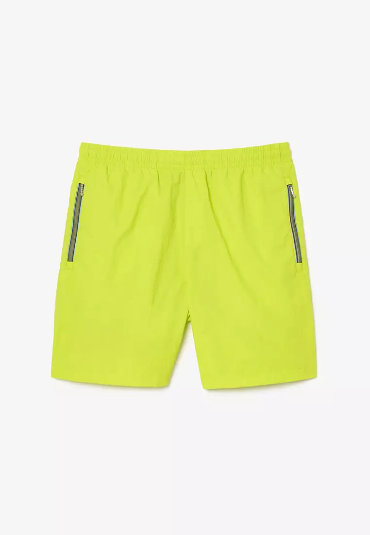 Loose Cut Zipped Pocket Shorts