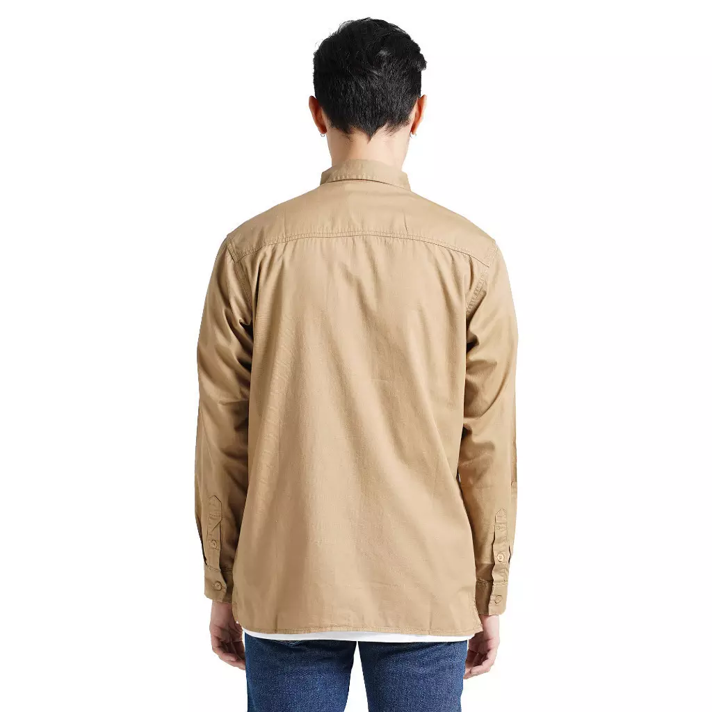 Lee Cooper Long Shirt Clive Khaki