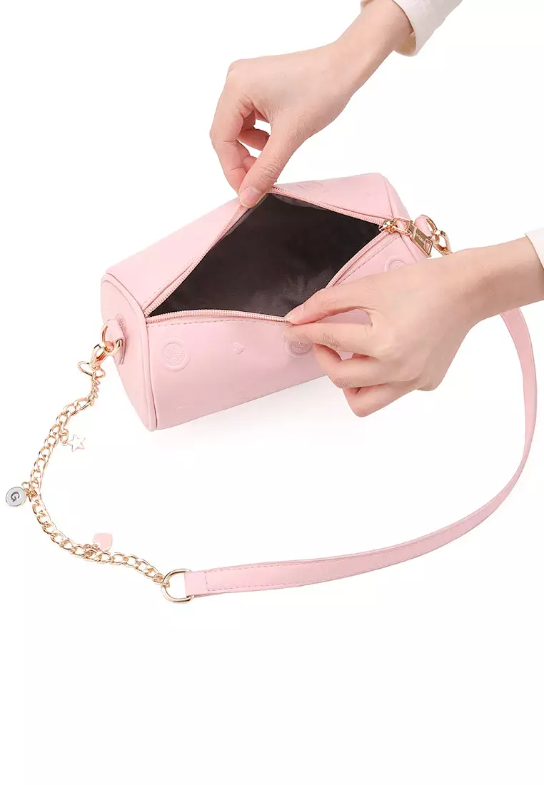 GYKACO KYUTO Pink - Tas Wanita Sling Bag - Fashion Top Handle Bag (Import)
