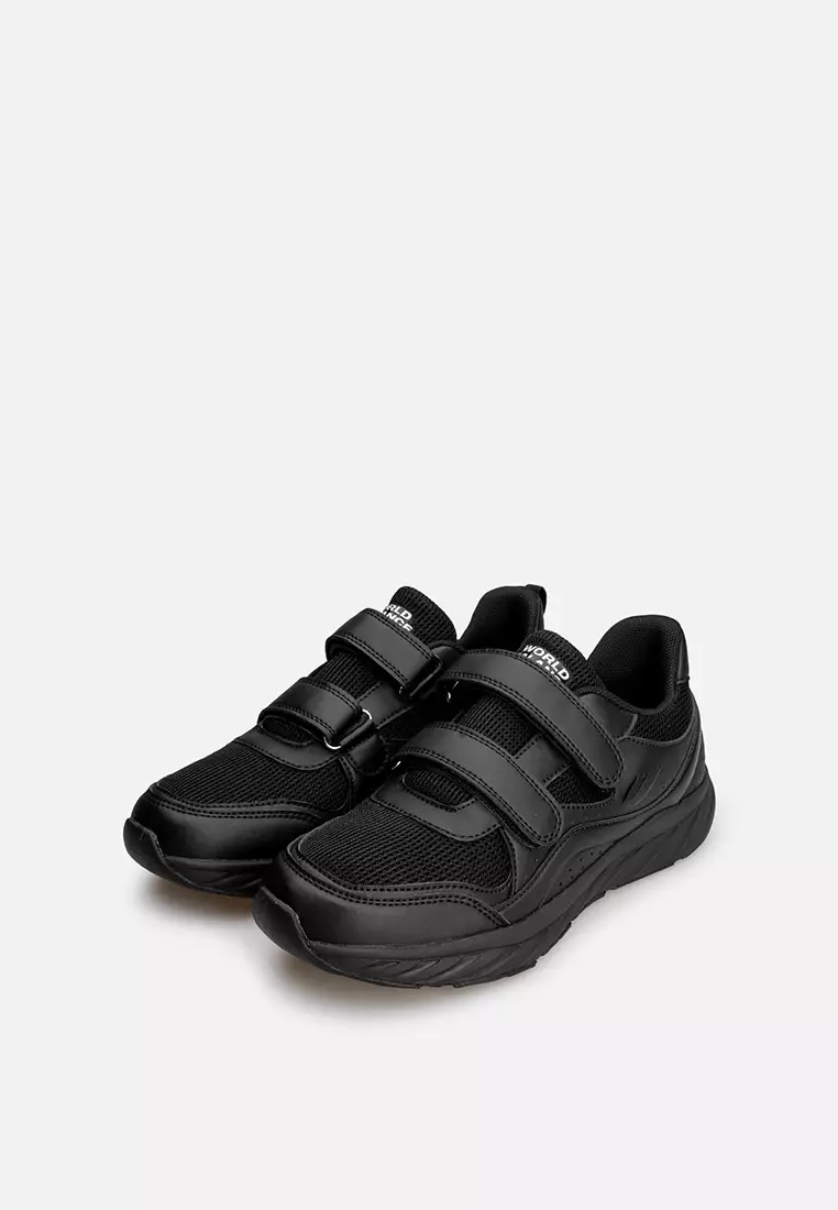 Black shoes world balance clearance