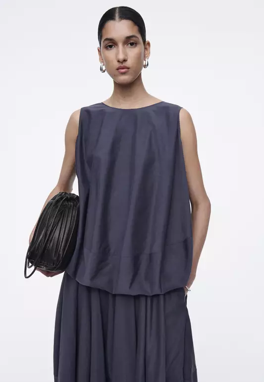 Balloon Sleeveless Top