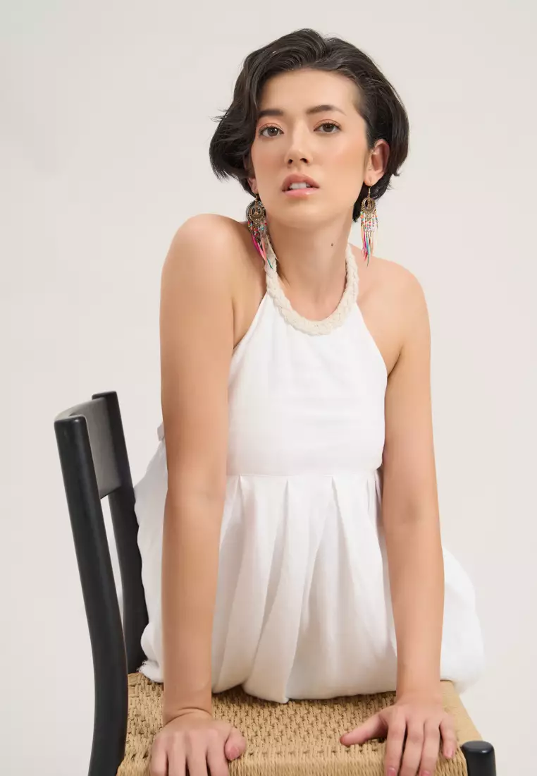 White Linen Trousers