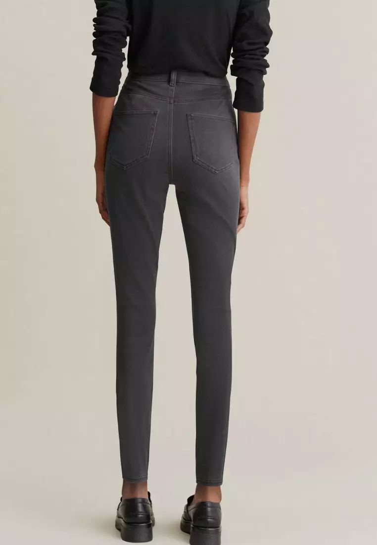 Next cropped clearance jersey denim leggings