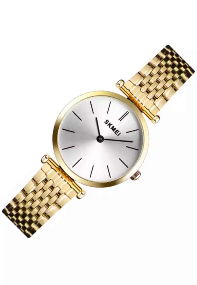 Jam Tangan Pria Analog Waterproof Strap Tali Material Stainless Steel IR33 ORIGINAL