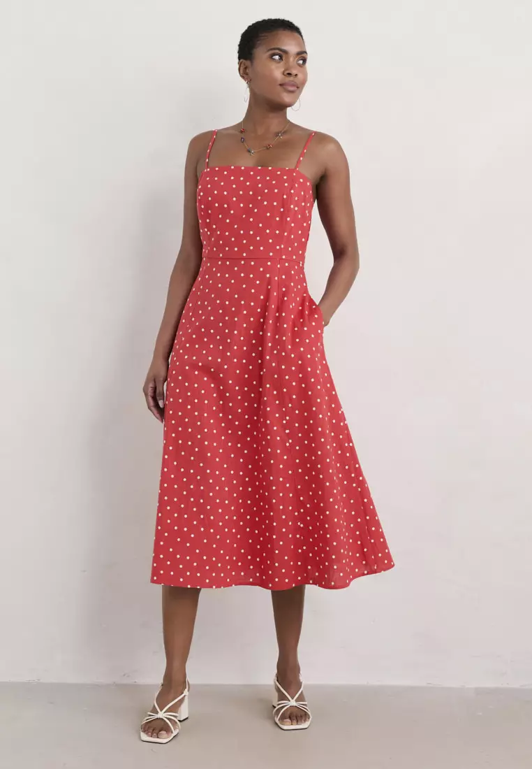 線上選購 Seasalt Cornwall Seasalt Cornwall Red Madern Dress | ZALORA 台灣