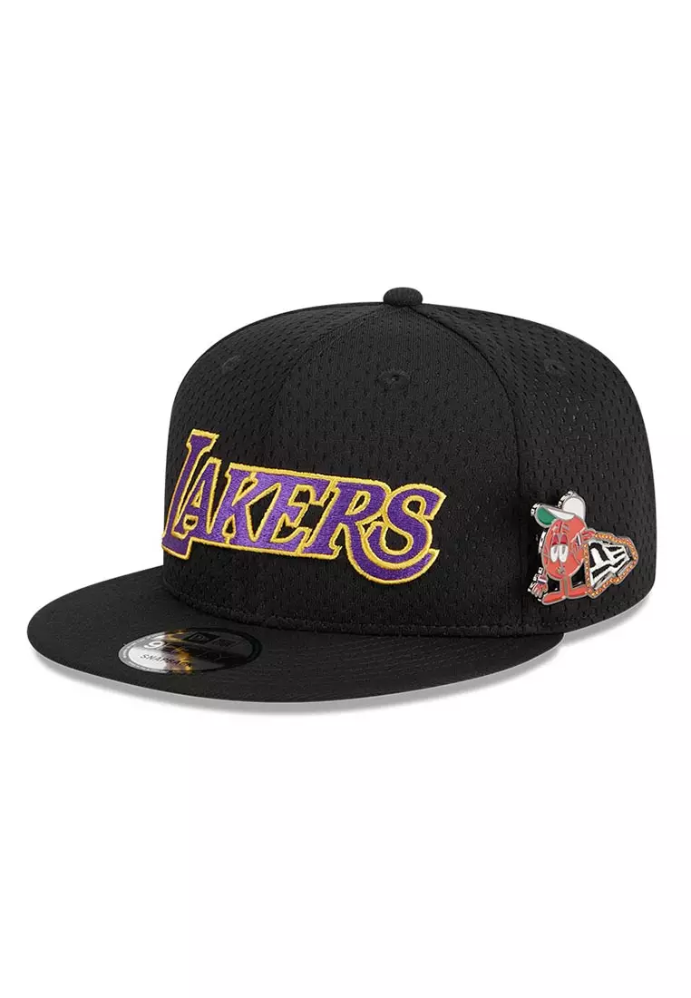 Half Damaged Los Angeles Lakers 9FORTY Cap