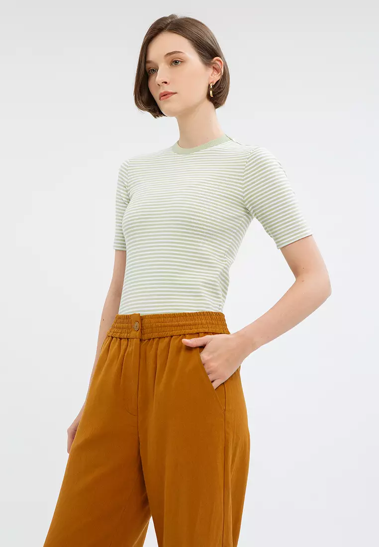 Minimal Lyda Pants Ice Ginger