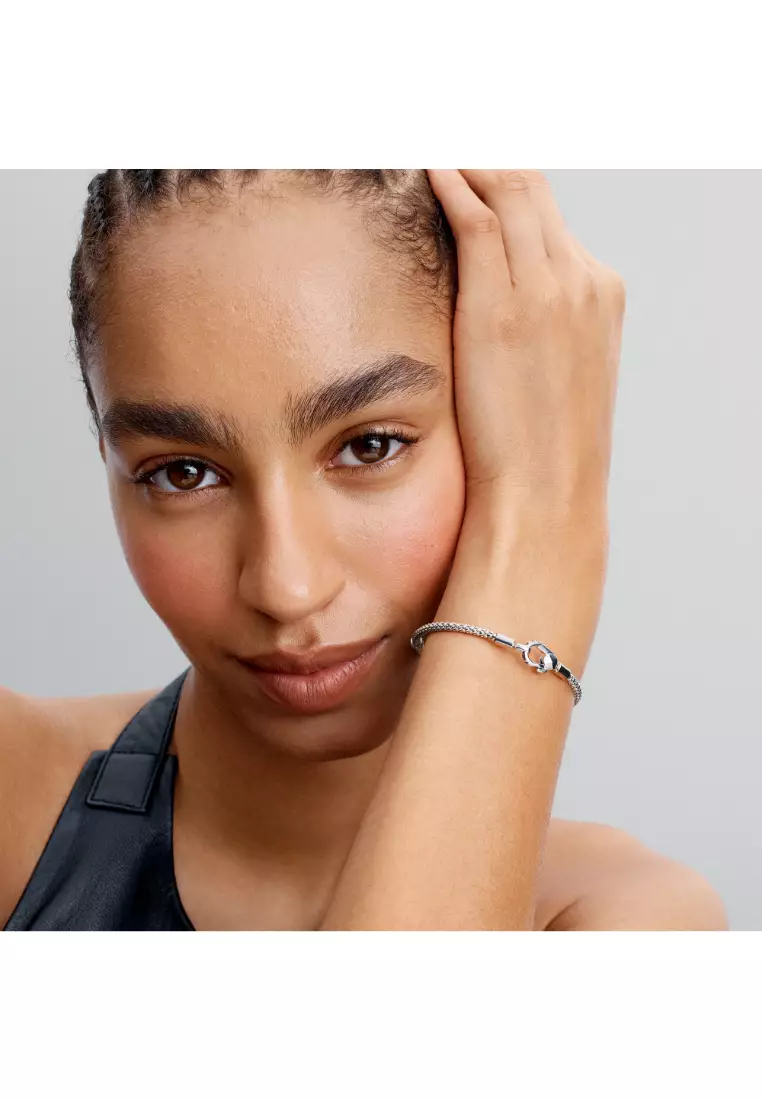 Studded Clasp & Chain Bracelet