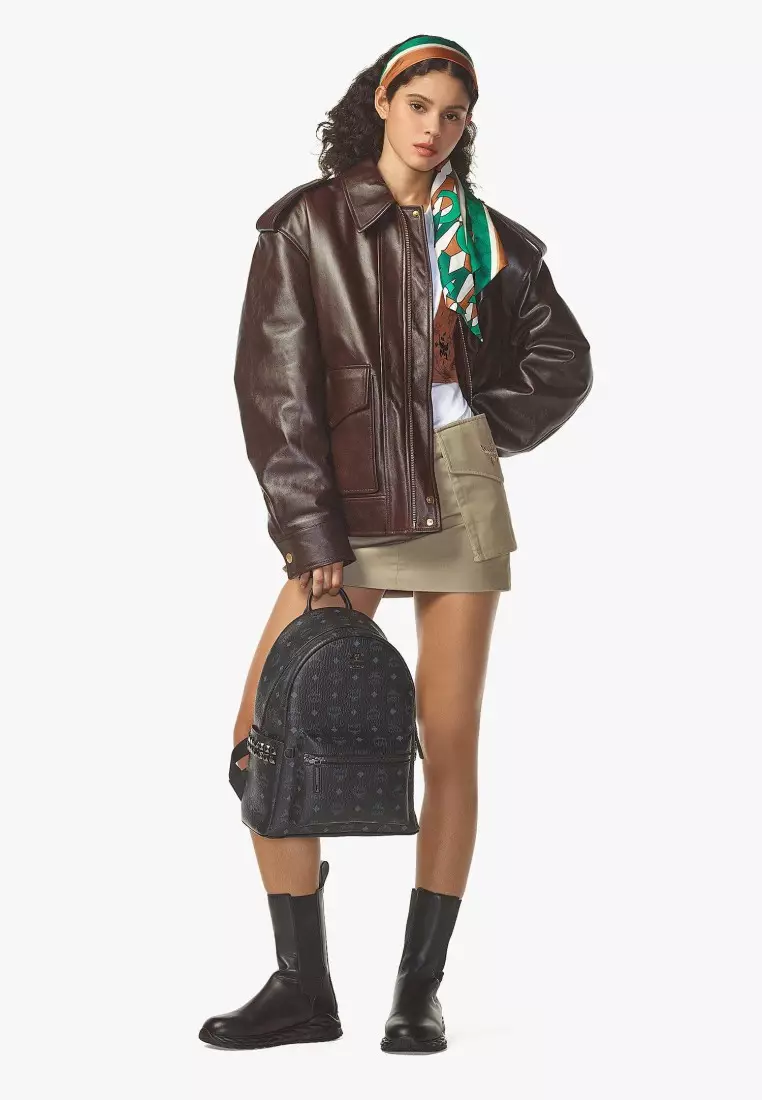 Stark Side Studs Backpack in Visetos