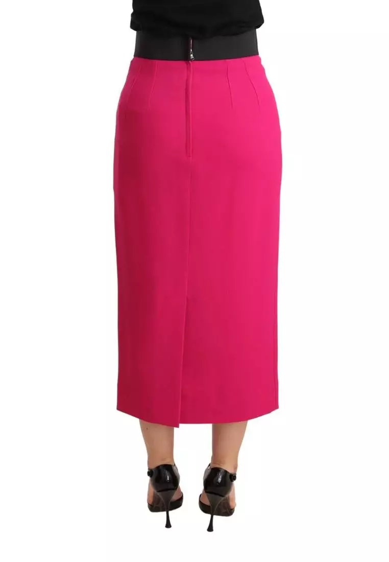 スカート DOLCE&GABBANA PINK WOOL PENCIL SKIRT Buy Dolce & Gabbana Dolce Gabbana Midi Pencil Skirt 2025