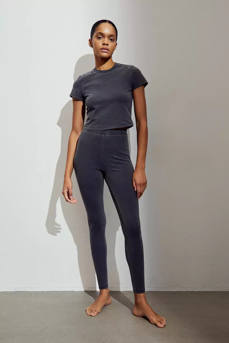 h&m leggings high waist