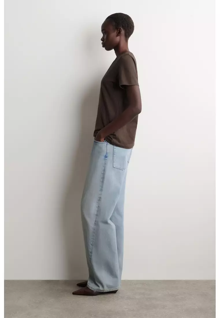 COTTON V-NECK T-SHIRT