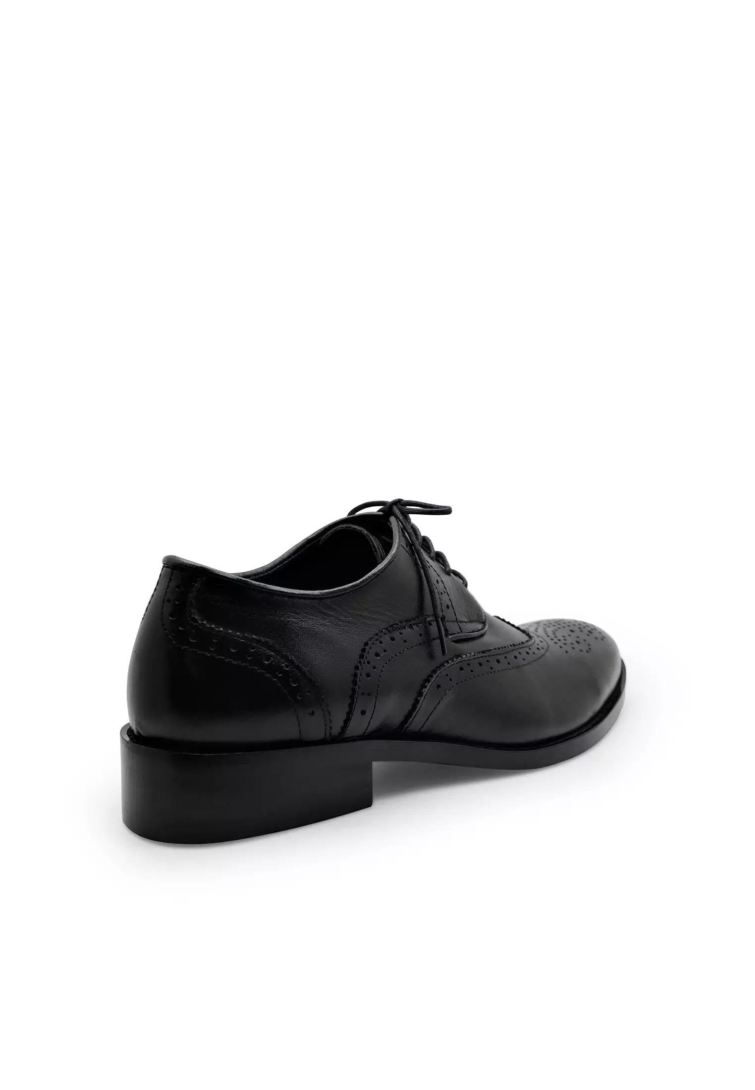 Galvin Sepatu Lace Up Pantofel Kulit Asli Kantor Formal Pria