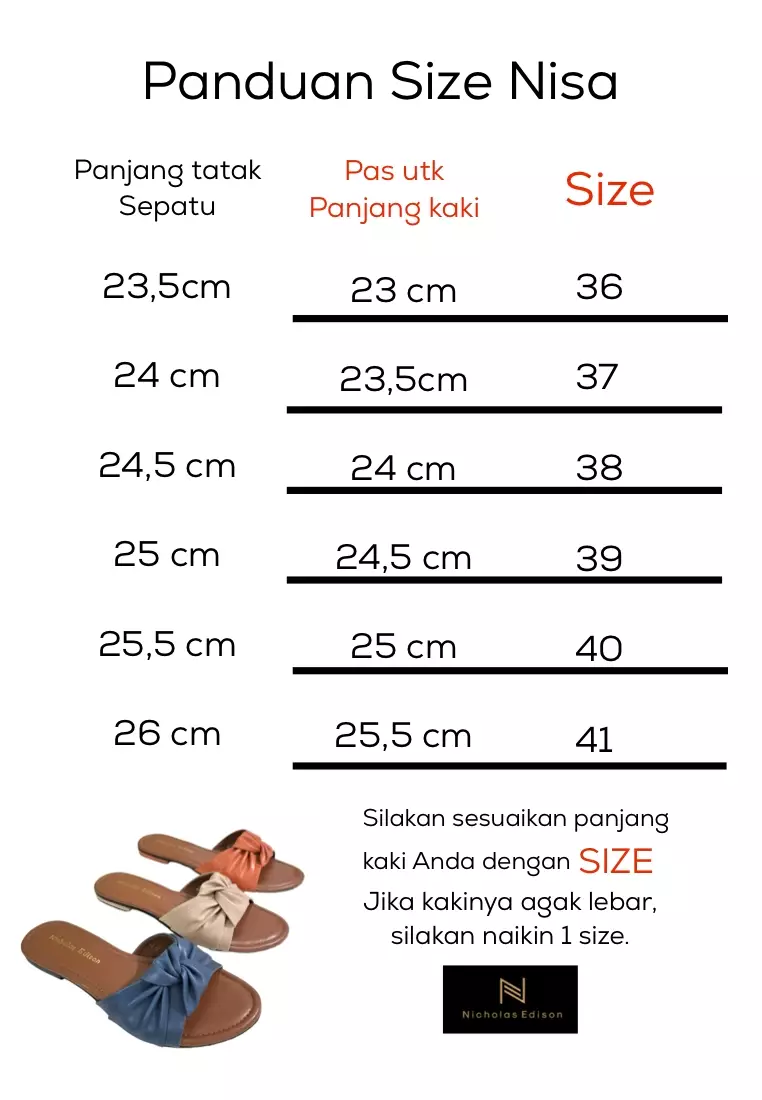 Nicholas Edison Sandal Nisa Orange