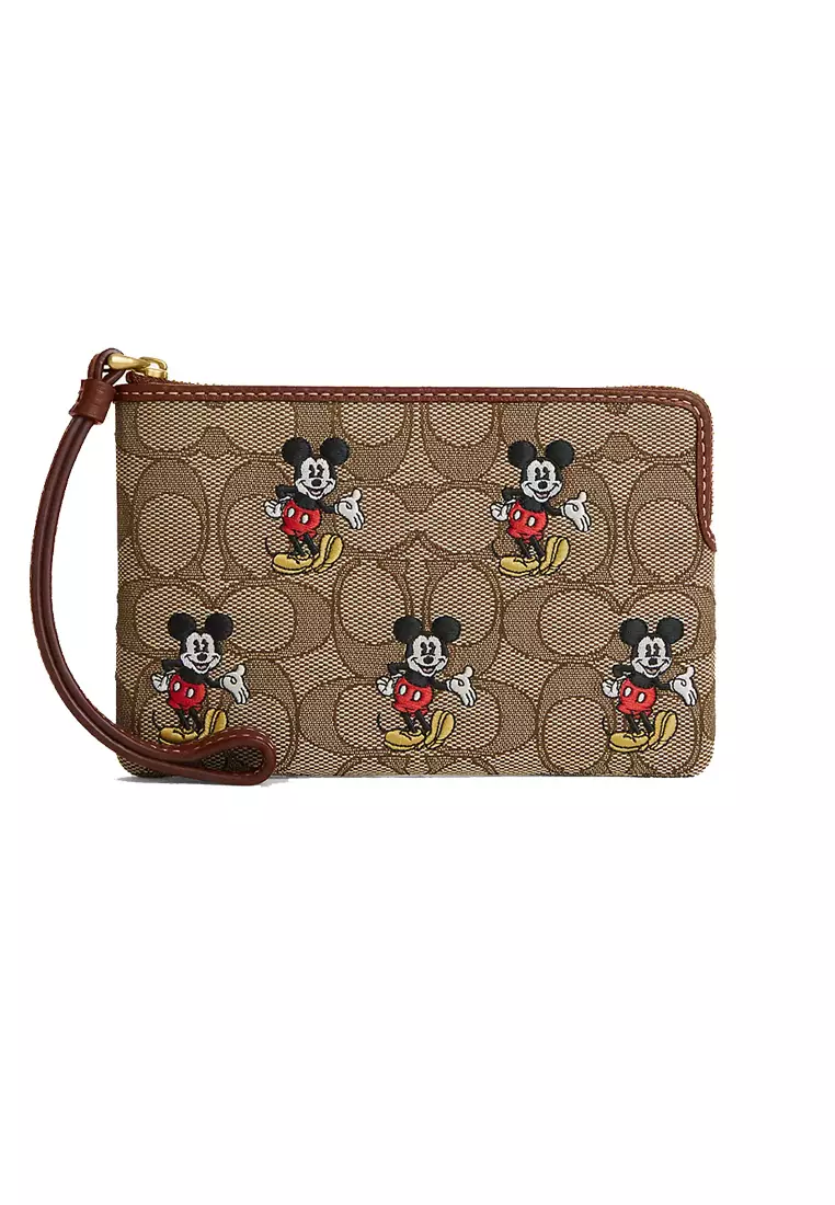 Mickey mouse coach wallet new arrivals