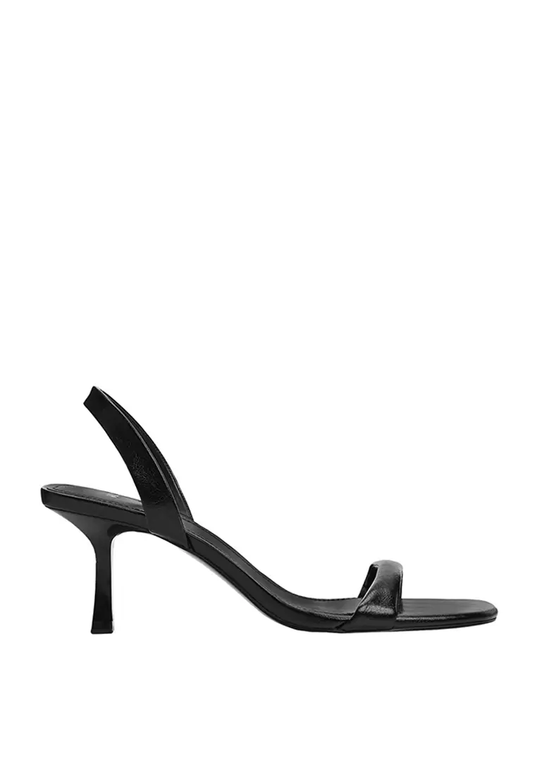 Buy Mango Heel Non-Structured Sandals Online | ZALORA Malaysia