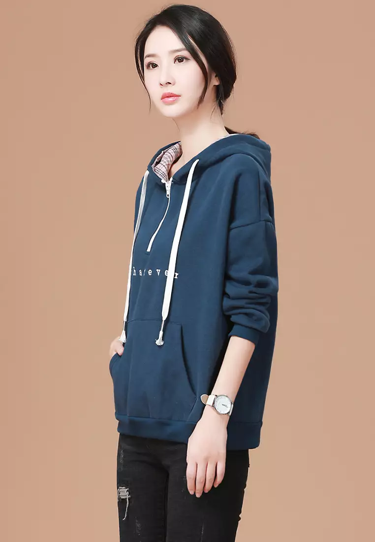 Girls deals zipper hoodie