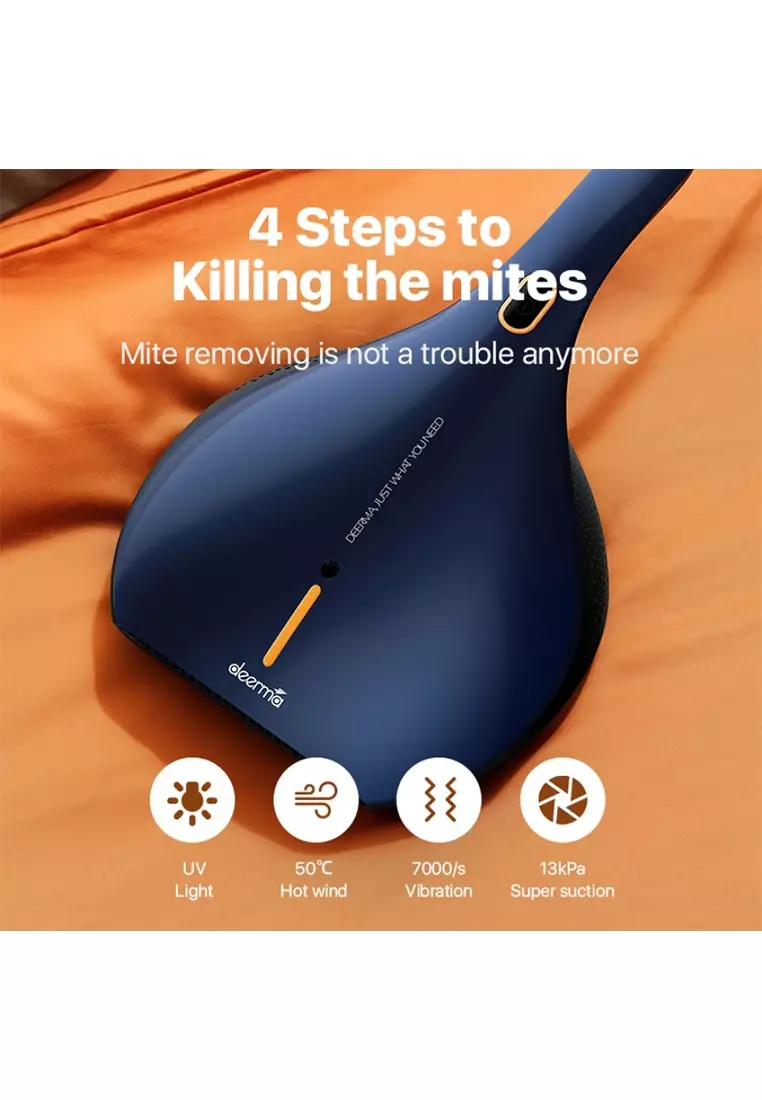 Buy Deerma CM818 Handheld Dust Mite Vacuum Cleaner UV Sterilization