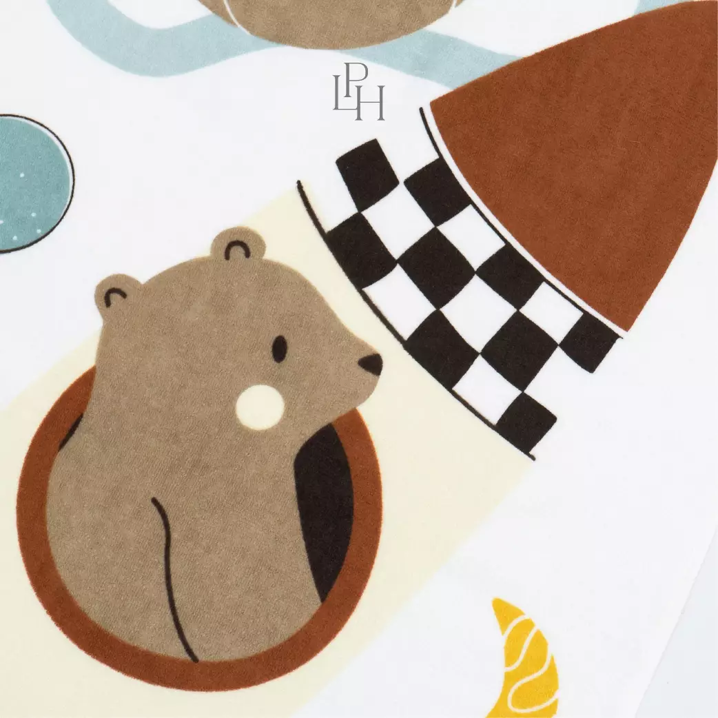 Little Palmerhaus - Little Terry Towel 47.0 (Handuk Bayi & Anak) Ocean Submarine