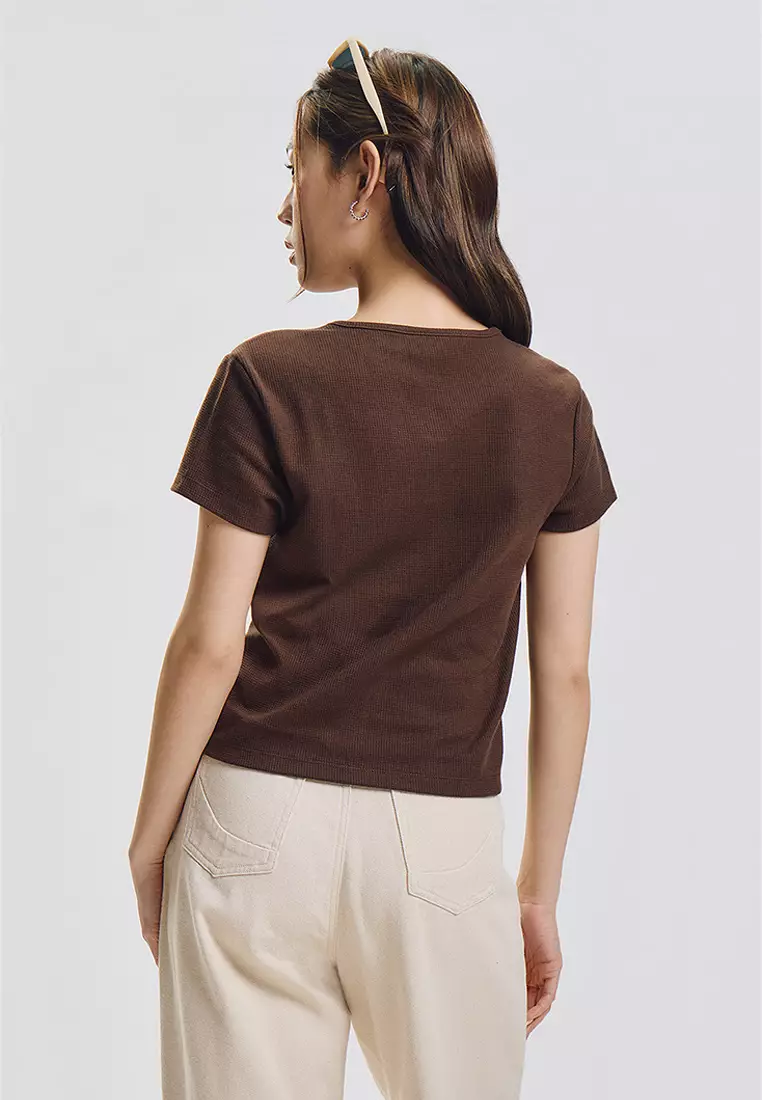 Essentials Textured Top