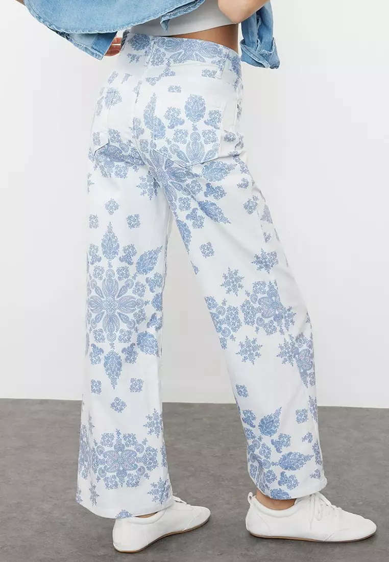Printed Jeans