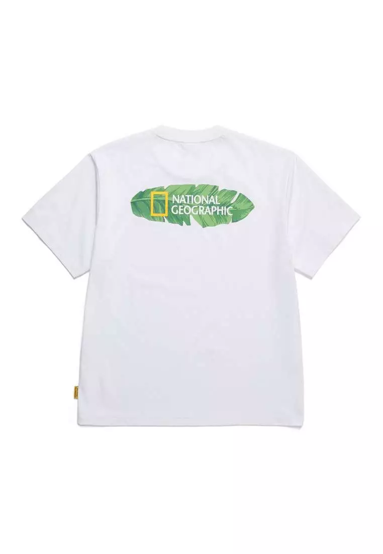 【NATIONAL GEOGRAPHIC】クロウ UNI COOL MAX GRAPHICS T-SHIRT NATIONAL GEOGRAPHIC】クロウ UNI COOL MAX GRAPHICS T-SHIRT